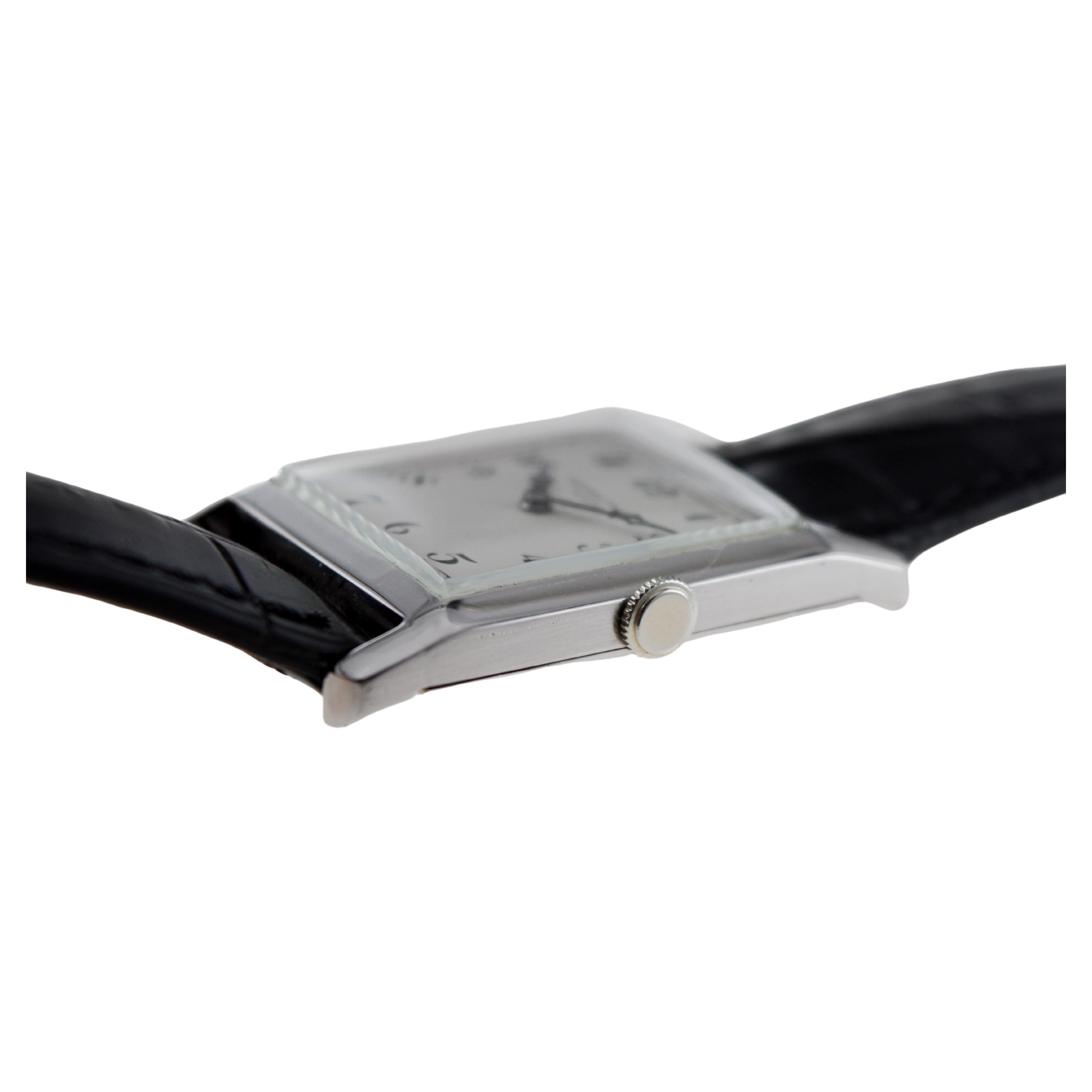 Audemars Piguet 18Kt Art Deco Watch circa, 1920's Dial by Stern Freres pre Patek 10