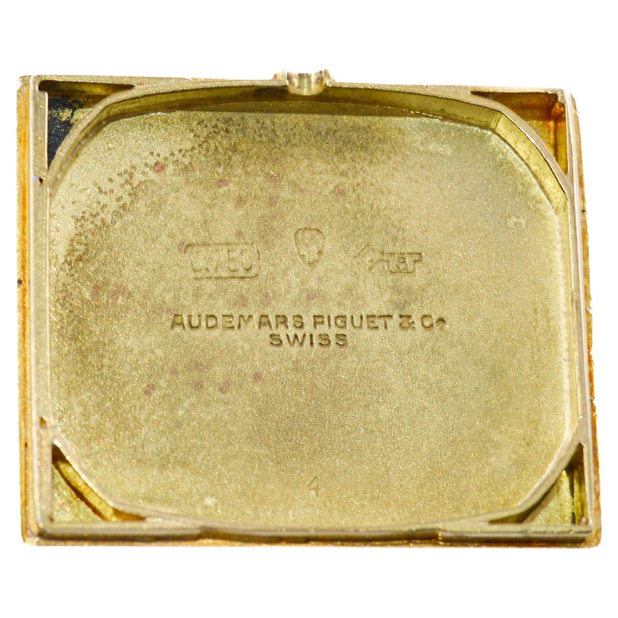 Audemars Piguet 18Kt. Gelb- und Roségold Hand Made Art Deco Dress Watch 1940er Jahre im Angebot 8