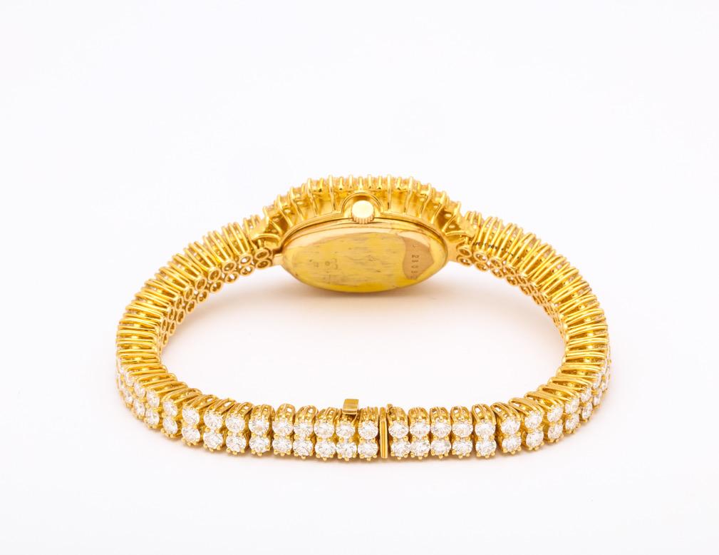 Audemars Piguet 1970s Gold Diamond Dress Watch 2