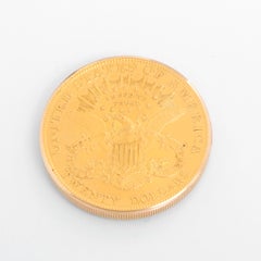 Audemars Piguet $20 Yellow Gold Coin Pocket Watch