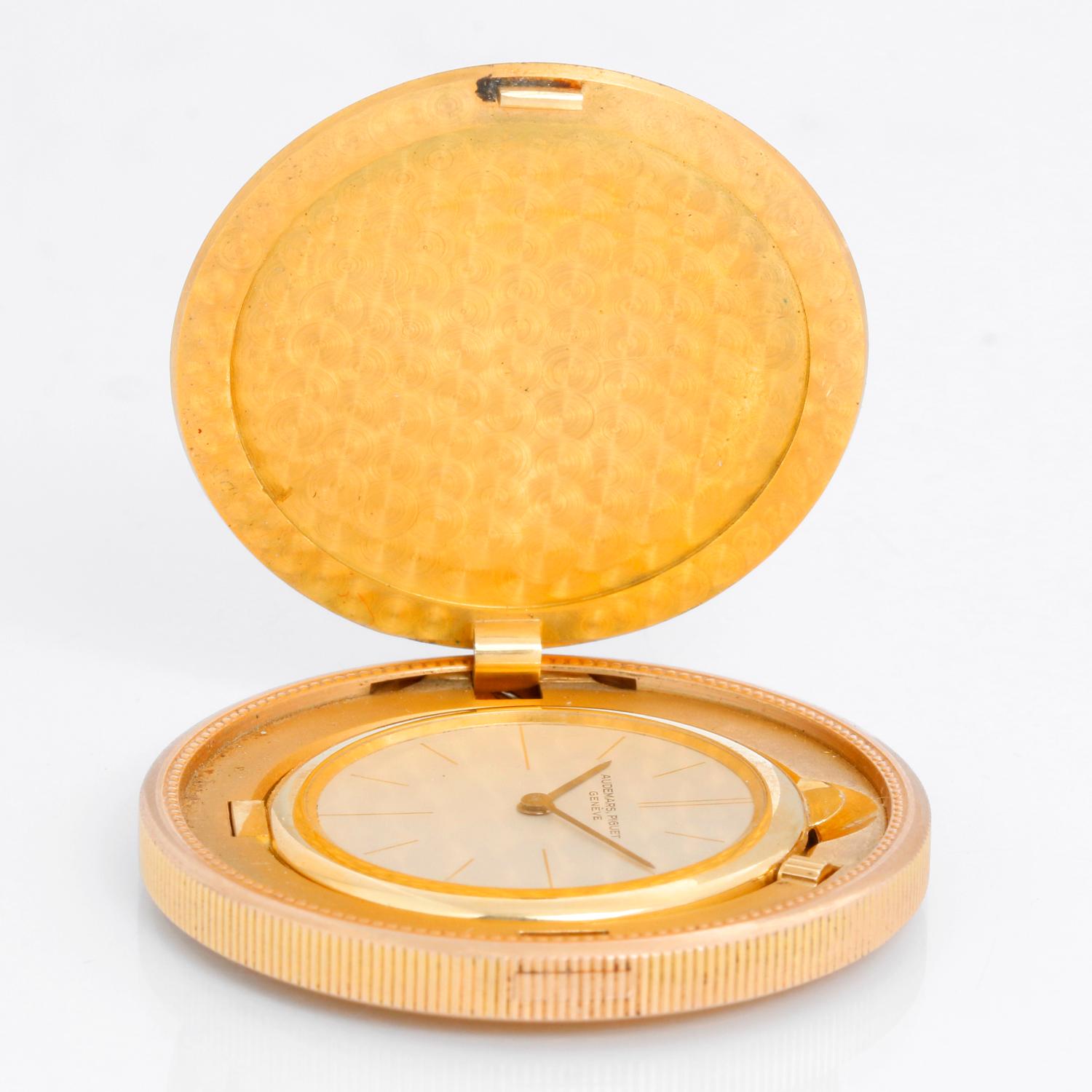 Audemars Piguet $20 Yellow Gold Coin Pocket Watch 1