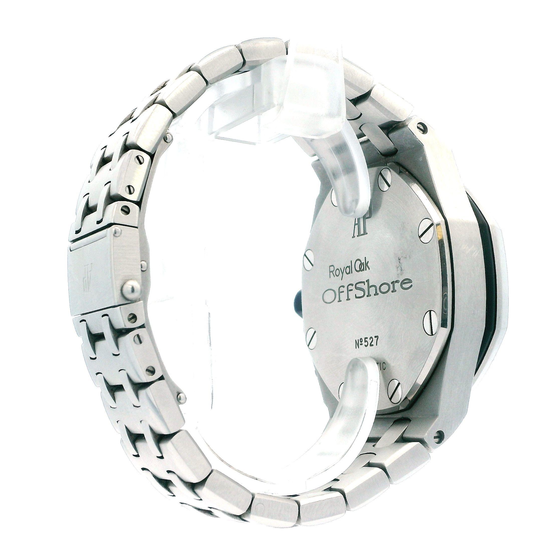 Men's Audemars Piguet 25721ST Royal Oak Offshore Blue 'Beast' D-Series For Sale