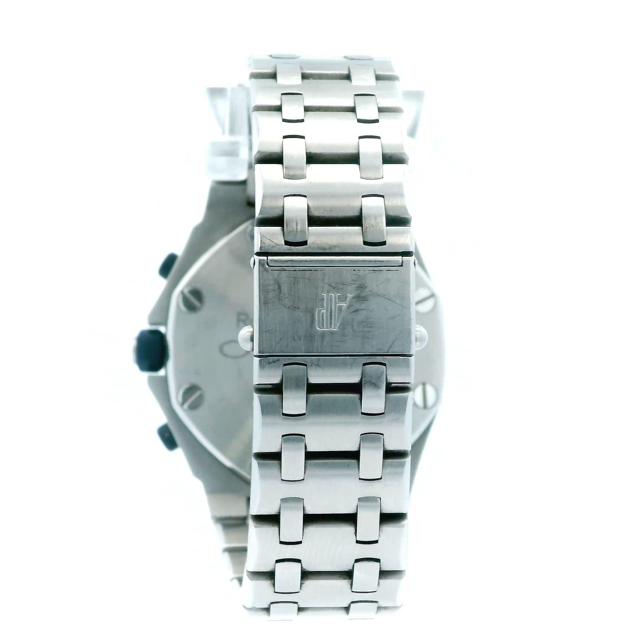 Audemars Piguet 25721ST Royal Oak Offshore Blue 'Beast' D-Series For Sale 2