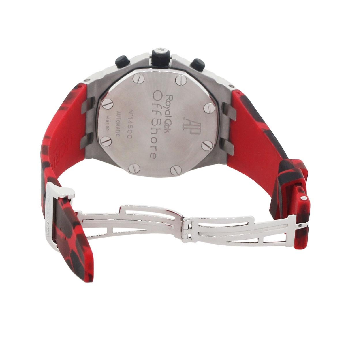 Audemars Piguet 26170ST “Panda” Royal Oak Offshore Chronograph Wristwatch In Excellent Condition In Boca Raton, FL