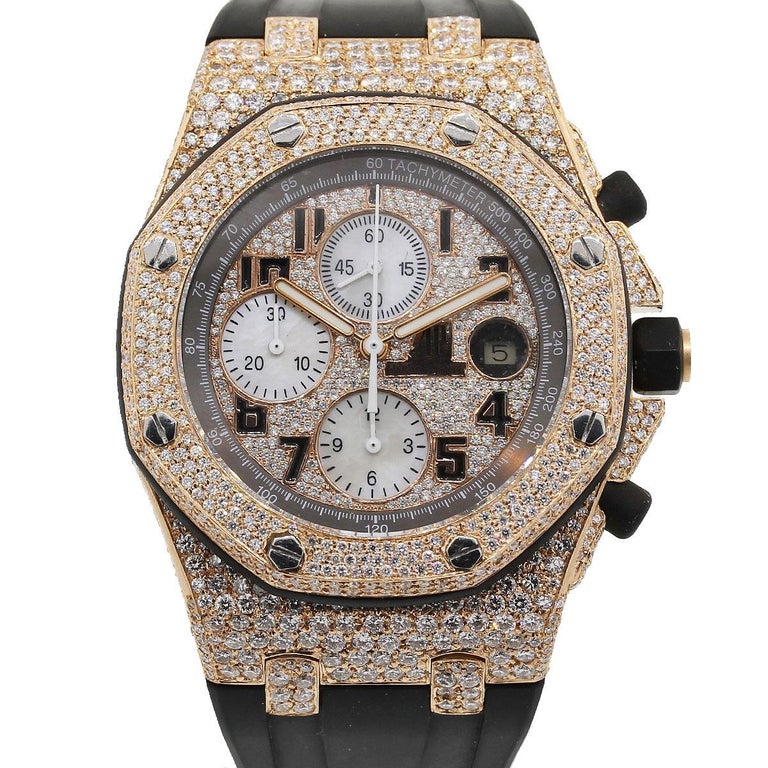 ap men's diamond watch