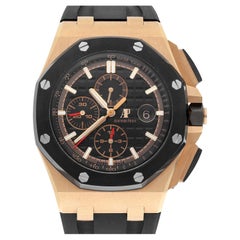 Audemars Piguet 26401RO.OO.A002CA.02 Royal Oak Offshore Quadrante Nero Pelle Nera
