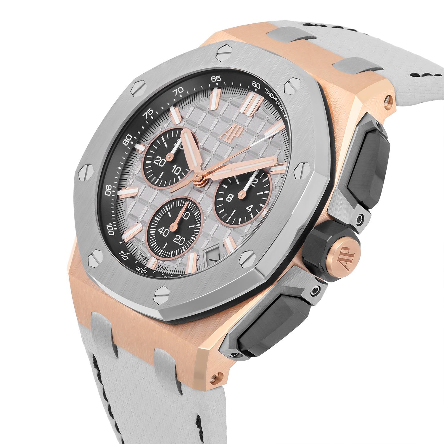 Audemars Piguet 26420OI.OO.A015VE.01 Royal Oak 43mm 18K Roségold Titanuhr 1