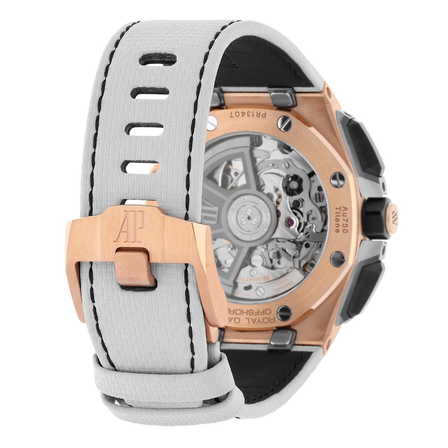 Audemars Piguet 26420OI.OO.A015VE.01 Royal Oak 43mm 18K Roségold Titanuhr 3