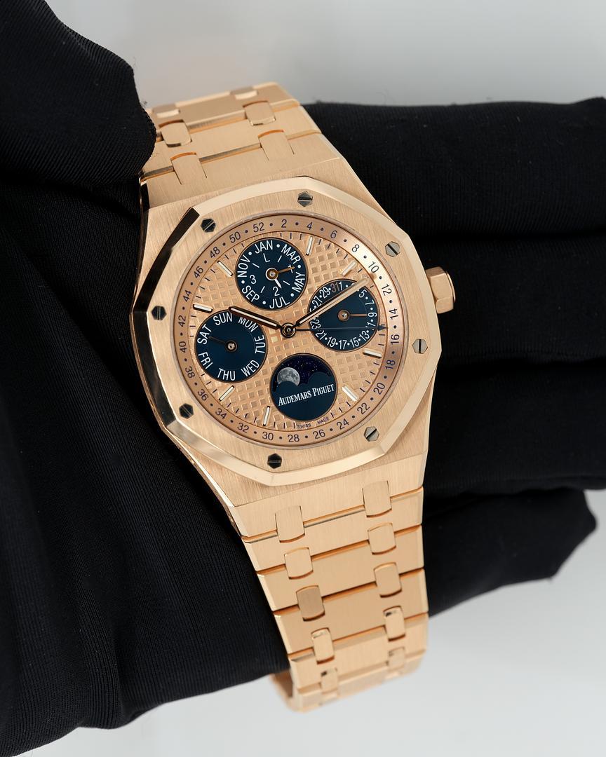 Audemars Piguet Perpetual Calendar Latin America Edition 26584OR.OO.1220OR.01 In Excellent Condition For Sale In Melbourne, VIC