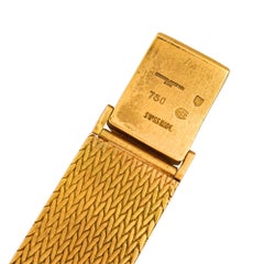 Audemars Piguet Reloj de pulsera con malla Sunburst de 28 mm en oro marrón fumé de 18 quilates