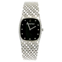 Audemars Piguet 4126 Diamond Black Dial 18K White Gold.