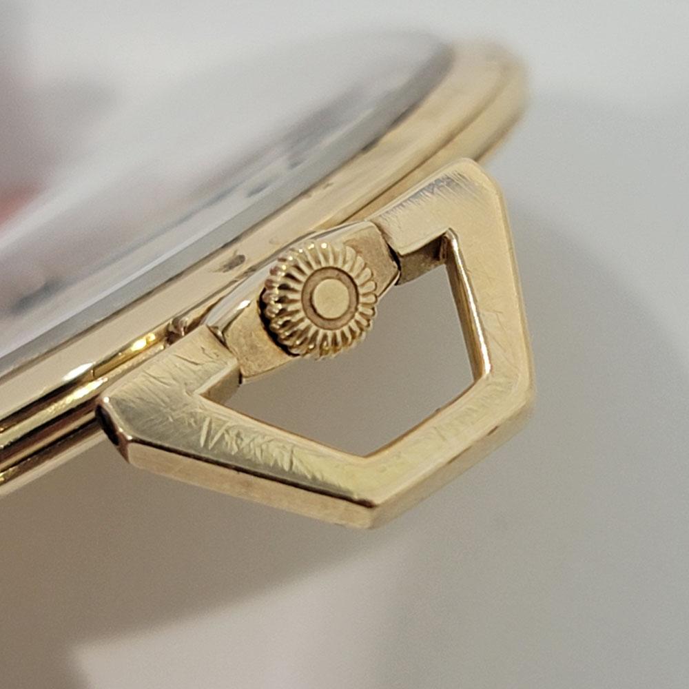 Audemars Piguet 18k Gold Pocket Watch 1910s Vintage RA369 For Sale 1