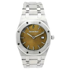 Audemars Piguet 56175ST "Tropical" Royal Oak Edelstahl 33mm Uhr