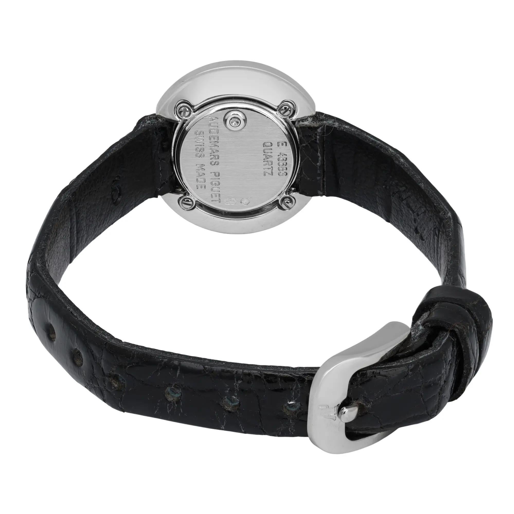 Montre Audemars Piguet 67366BC.Y.0065RA.01 Or blanc 18k Diamant Rose MOP Dial en vente 1