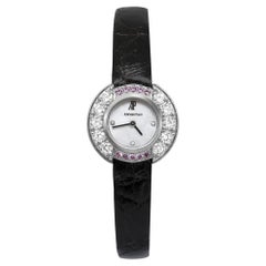 Audemars Piguet 67366BC.Y.0065RA.01 18k White Gold Diamond Pink MOP Dial Watch