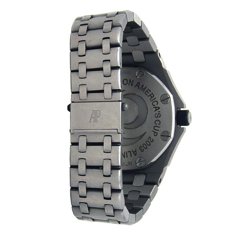 Men's Audemars Piguet Alinghi America’s Cup Titanium Automatic Watch 25995IPOO1000TI01 For Sale
