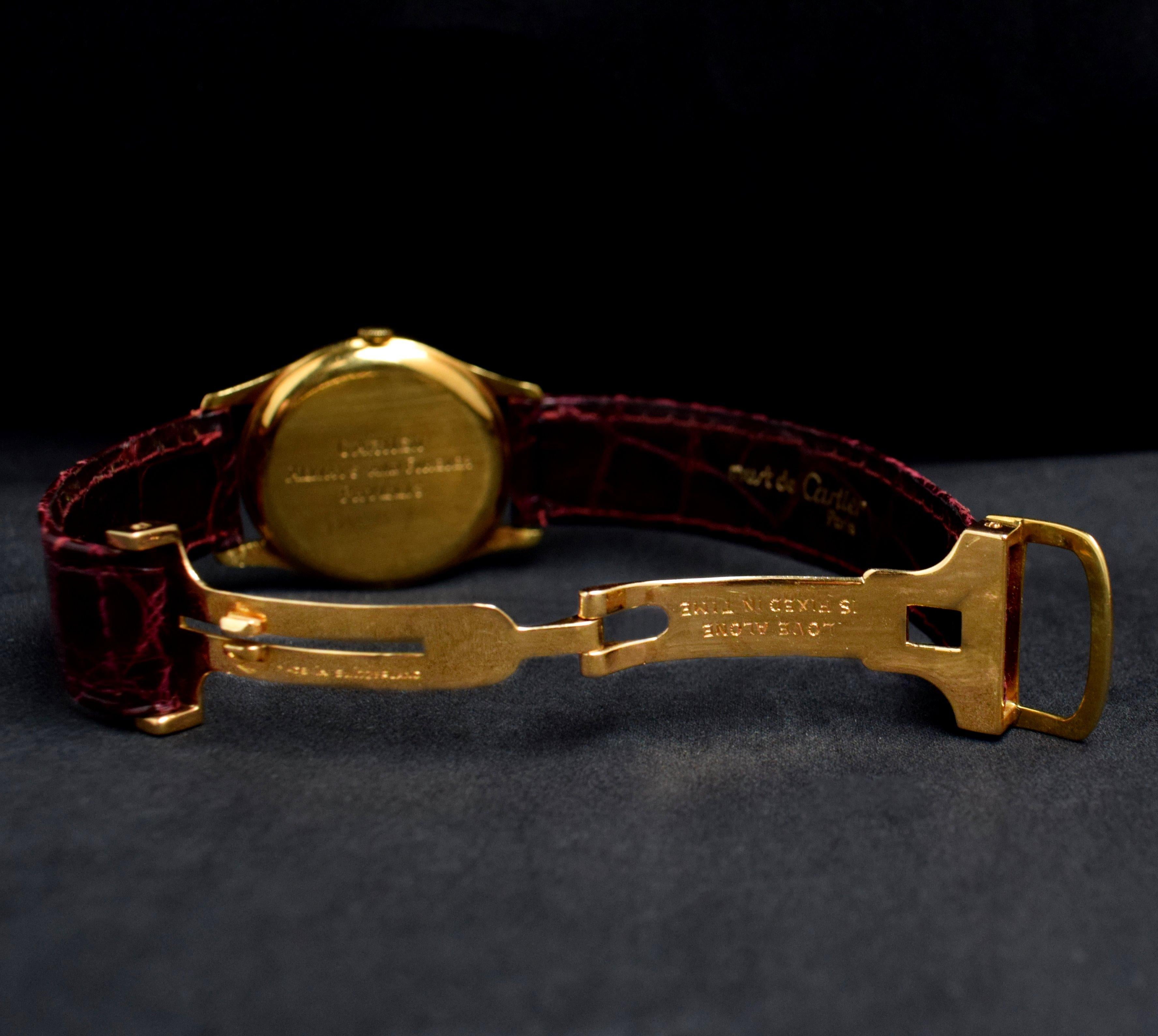 Audemars Piguet AP Cartier 18K Gelbgold Armbanduhr mit Handaufzug 1960-1970er Jahre 3