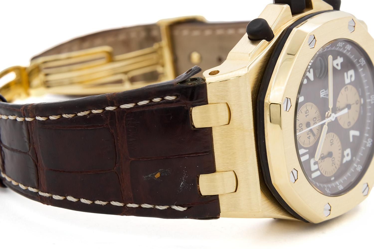 Audemars Piguet Arnold Schwarzenegger LE Royal Oak Offshore 18k Gold 26007ba For Sale 3