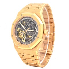 Audemars Piguet Box & Papiers Royal Oak 41 Skeleton en or rose