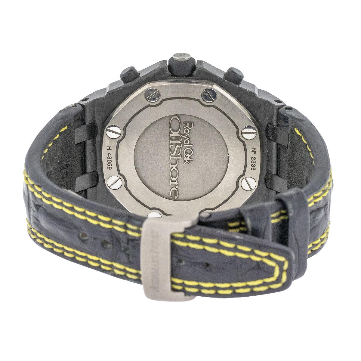 Men's Audemars Piguet Bumble Bee Carbon Fiber Watch For Sale