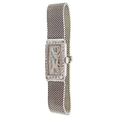 Audemars Piguet by J.E. Caldwell Ladies Platinum Diamond Manual Wristwatch
