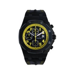 Audemars Piguet Carbon Ceramic Royal Oak Offshore self-winding Wristwatch Audemars Piguet Carbon Ceramic Royal Oak Offshore self-winding Wristwatch