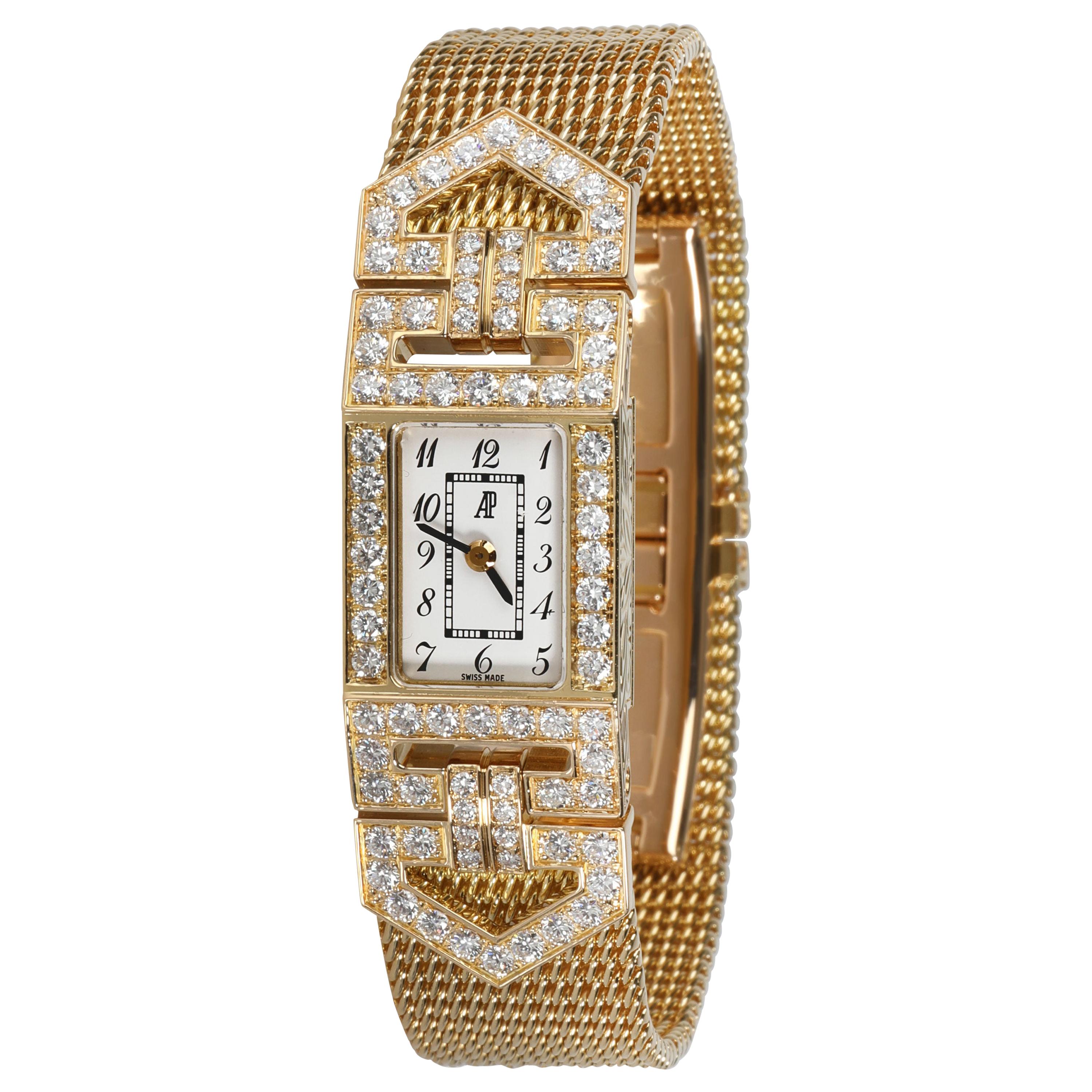 Audemars Piguet Charleston 67025BA Women's Watch in 18 Karat Yellow Gold
