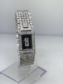 Audemars Piguet Charleston White Gold Diamond Bracelet Ladies Watch 67029BC New