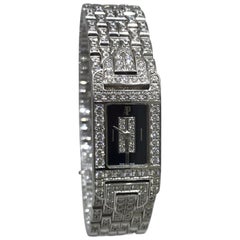 Audemars Piguet Charleston White Gold Diamond Bracelet Ladies Watch 67029BC New
