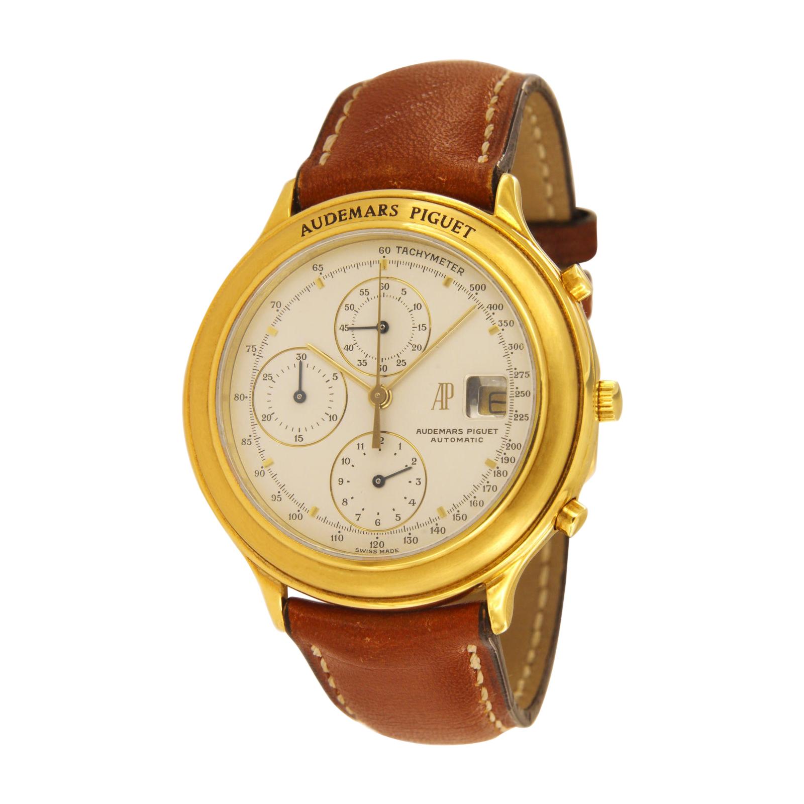 Audemars Piguet Classic 18 Karat Yellow Gold Watch, 1980s