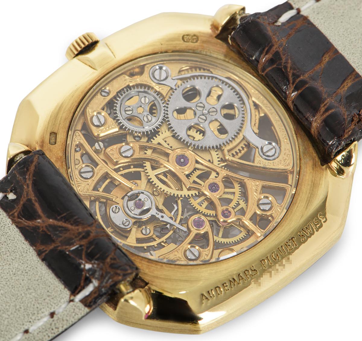 Audemars Piguet Classical Skeleton Yellow Gold 5889BA In Excellent Condition In London, GB