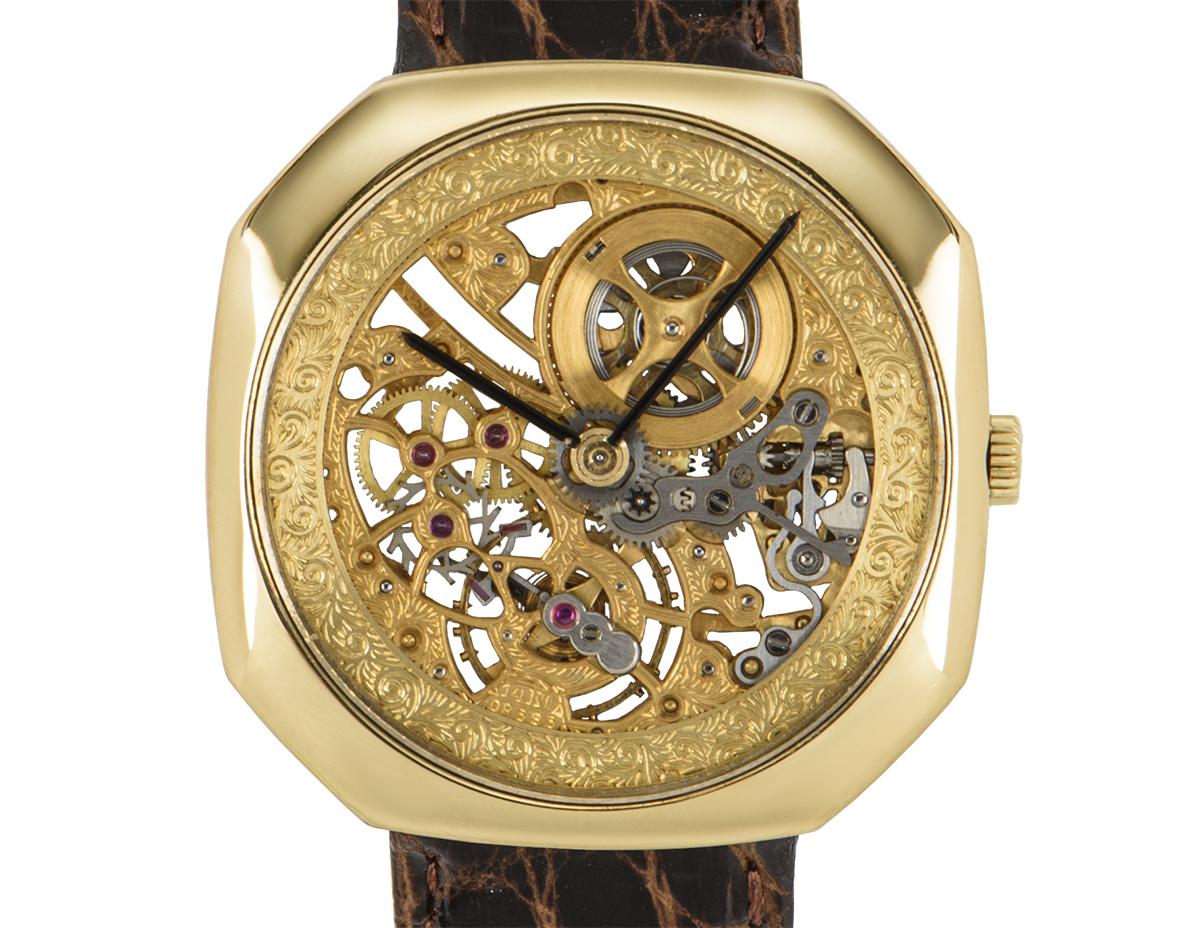 Men's Audemars Piguet Classical Skeleton Yellow Gold 5889BA