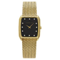 Audemars Piguet Cobra Vintage Or jaune Onyx noir Cadran diamant