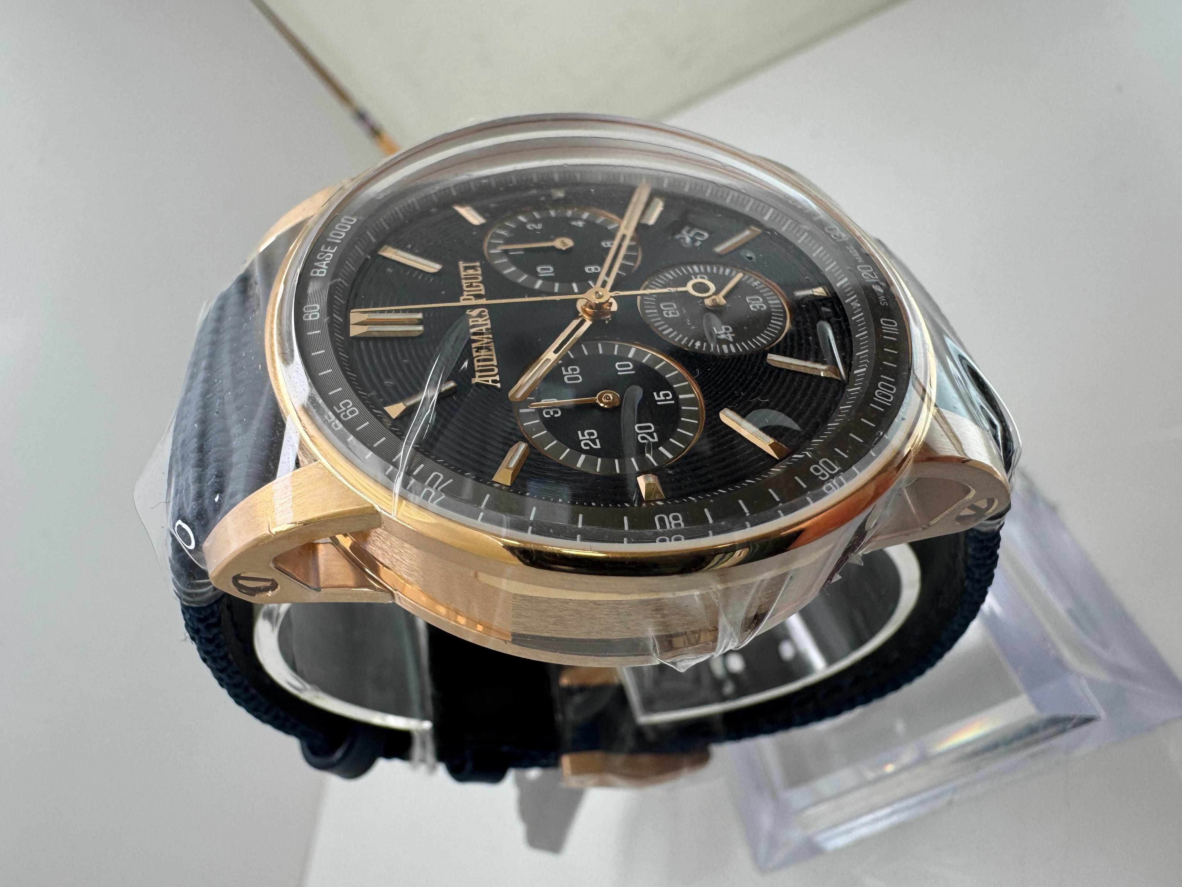 Audemars Piguet Code 11.59 Oro Rosa Quadrante Blu 41mm - Set completo 2024  In vendita In condizioni Nuovo in vendita a New York, NY