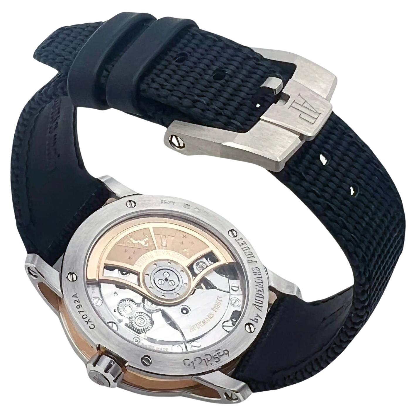 Audemars Piguet Code 11,59 Weiß- und Roségold-Uhr Ref. 15210CR.OO.A002CR.01 im Angebot 1