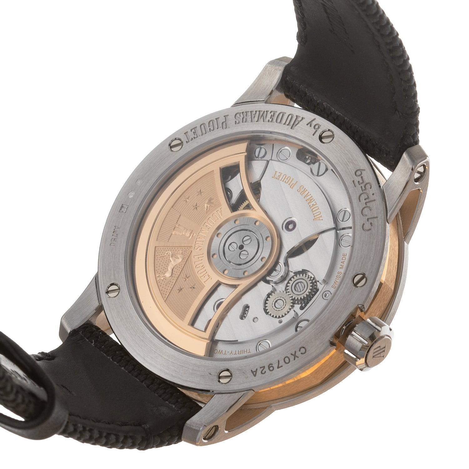 Audemars Piguet Code 11,59 Weiß- und Roségold-Uhr Ref. 15210CR.OO.A002CR.01 im Zustand „Hervorragend“ im Angebot in Palm Beach, FL