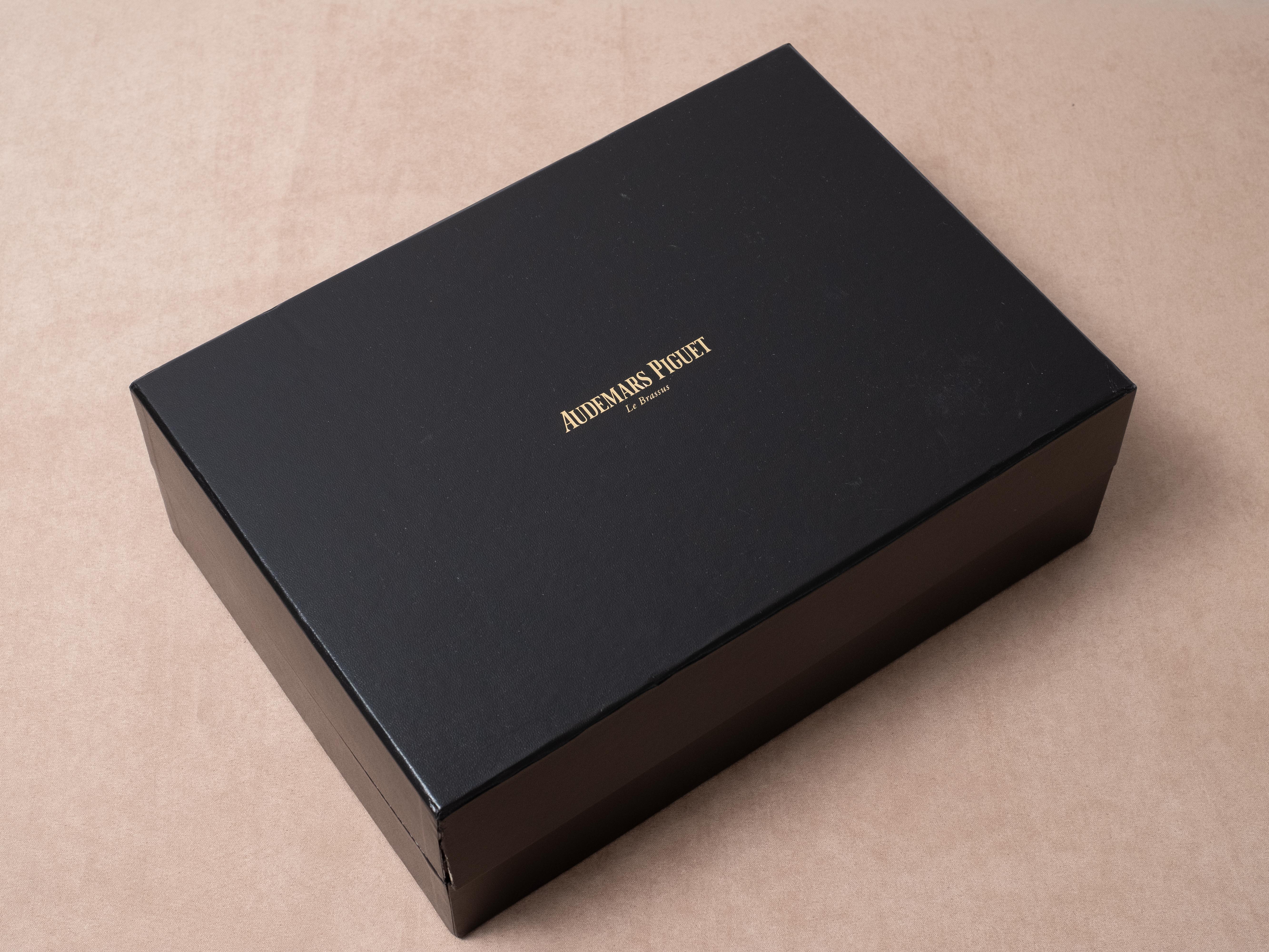 Audemars Piguet collectionneurs boîtier en cuir pour 6 montres ULTRA RARE VIP uniquement en vente 12