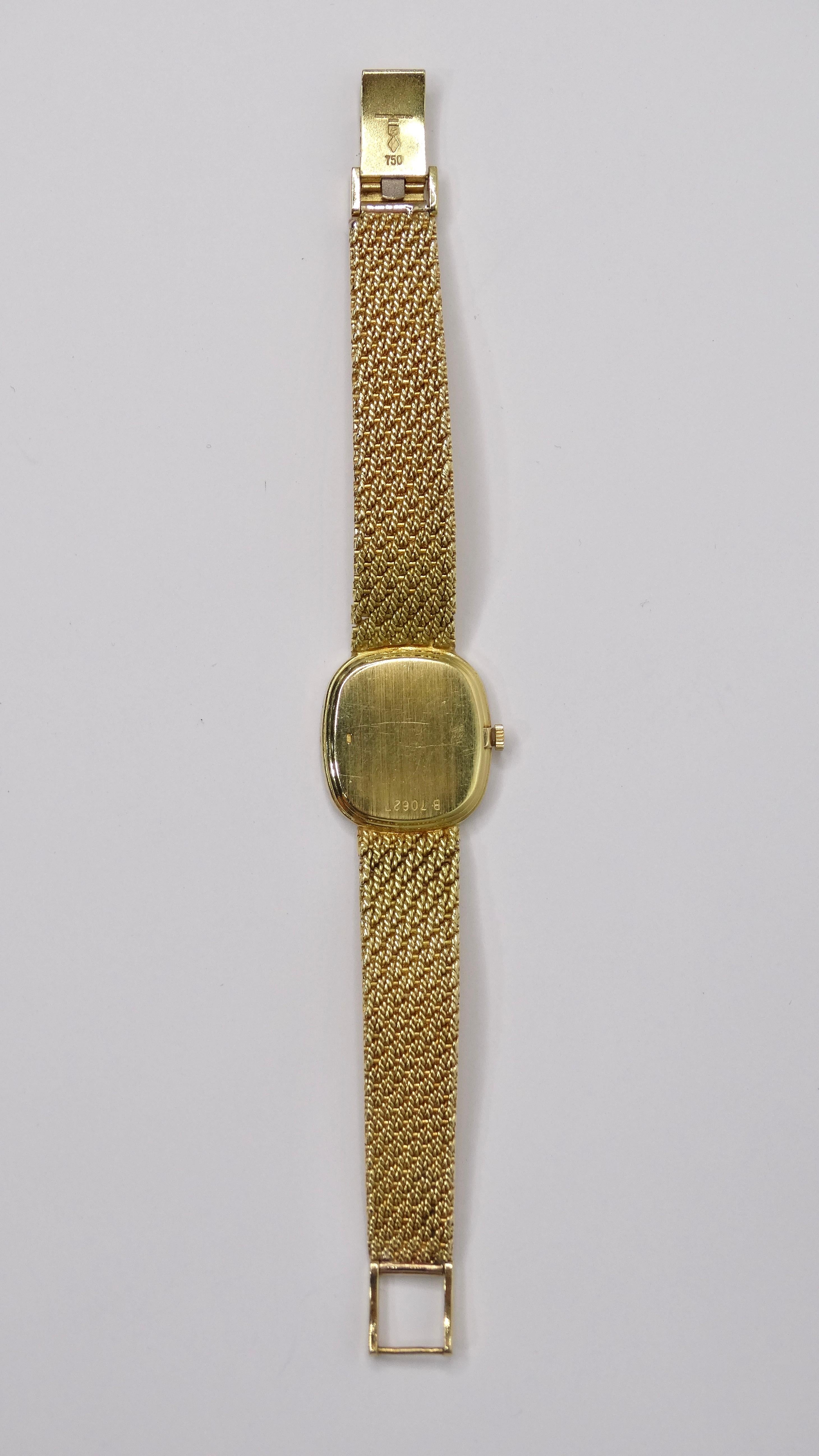 prada gold watch