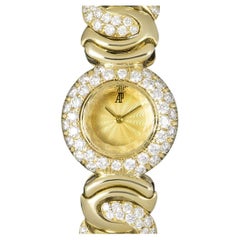 Audemars Piguet Diamond Set Yellow Gold Cocktail Dress Watch