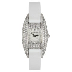 Audemars Piguet Dream Ladies Silver Guilloche Dial Diamond Set Watch