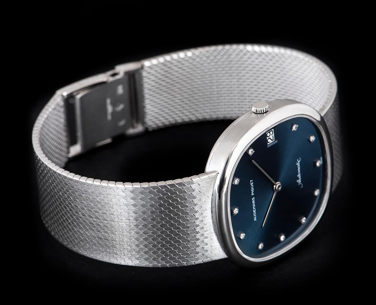 blue diamond watch