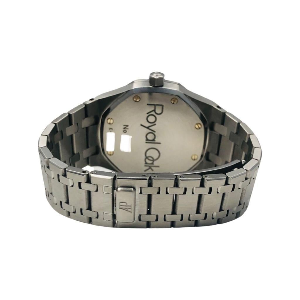 Women's or Men's Audemars Piguet Dual Time Royal Oak Ref. 25730ST Stainless Steel Watch