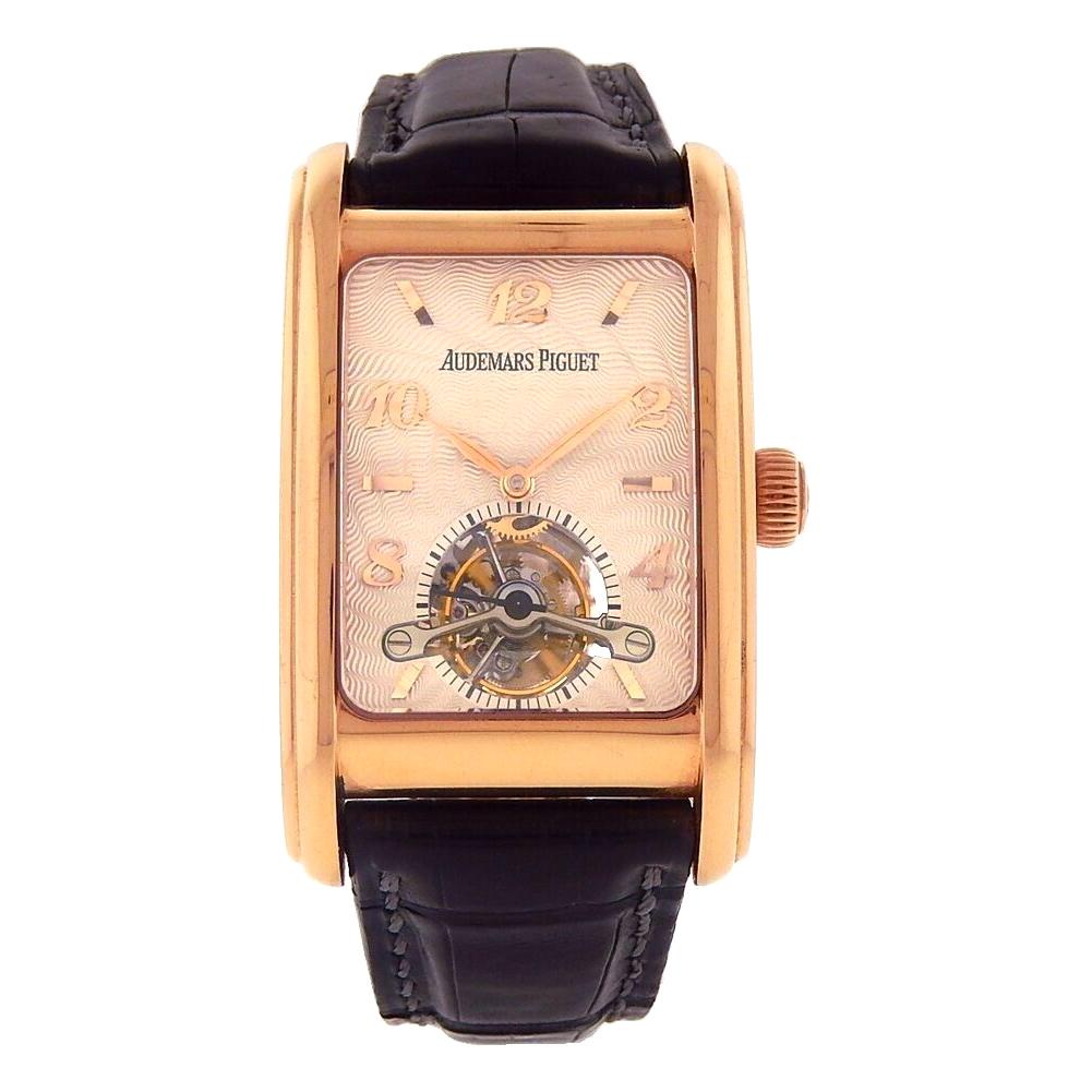 Audemars Piguet Edward Piguet 18k Rose Gold Manual Watch 259560R.00.D002CR.01 For Sale