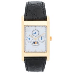 Vintage Audemars Piguet Edward Piguet Perpetual Calendar Men's 18 Karat Gold Watch