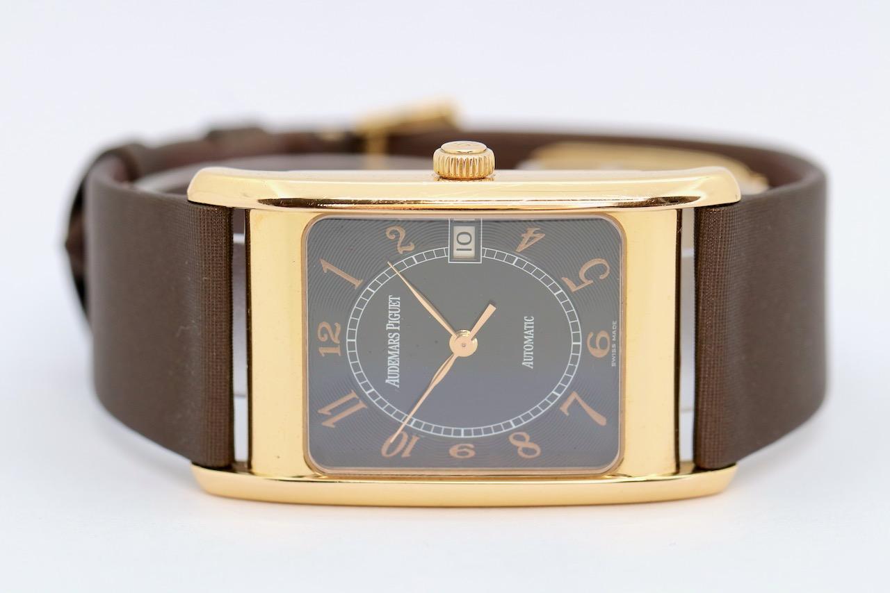 Audemars Piguet Edward Rosegold Automatic Wrist Watch Ref. 15015OR In Good Condition For Sale In Berlin, DE