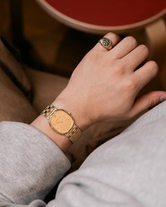 Audemars Piguet Ellipse 'Puzzle' 4647/903 Champagne Dial Manual Winding 18k YG B