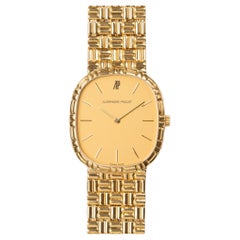 Audemars Piguet Ellipse "Puzzle" 4647/903 Esfera Champán Cuerda Manual 18k YG B