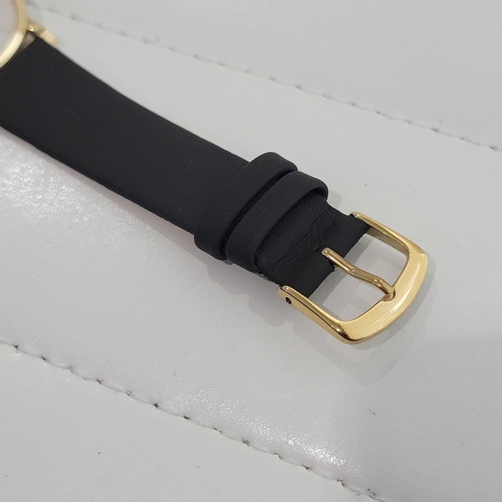Audemars Piguet Geneve 18k Solid Gold Herren Ultra Thin Manual Wind 1970s RA537 im Angebot 5