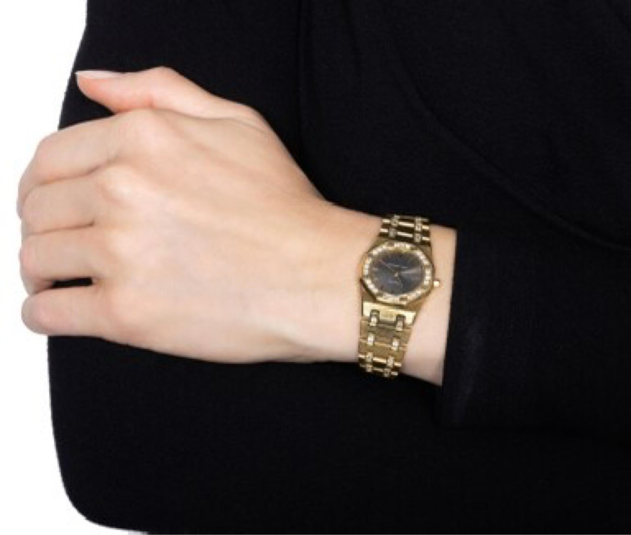 Audemars Piguet Montre-bracelet Royal Oak 26mm de MARY TYLER MOORE Bon état - En vente à Rugby, England
