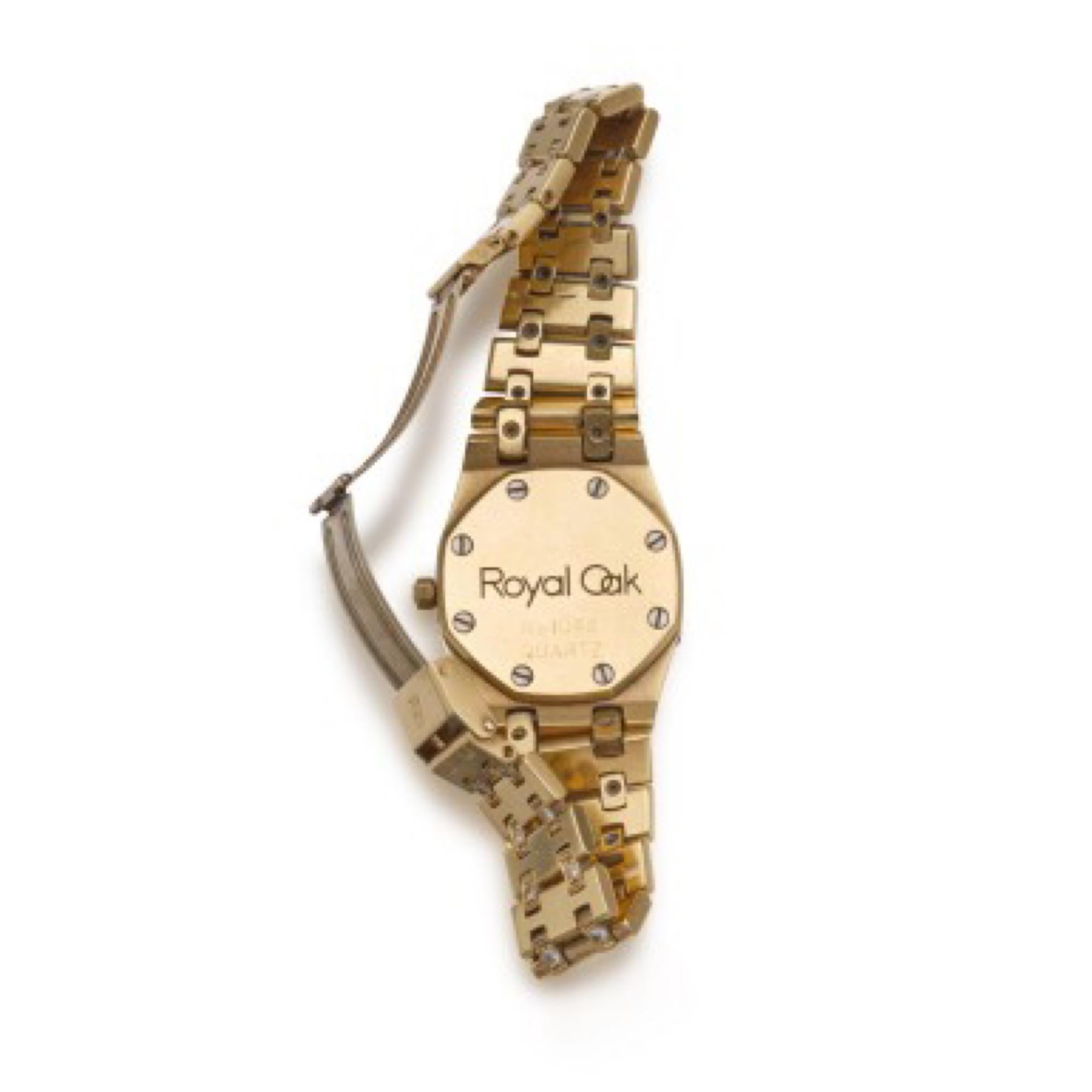 Taille brillant Audemars Piguet Montre-bracelet Royal Oak 26mm de MARY TYLER MOORE en vente